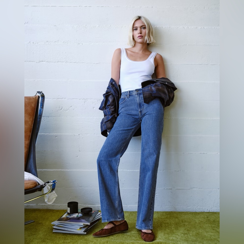 Abercrombie & Fitch High Rise 90s Relaxed Jean